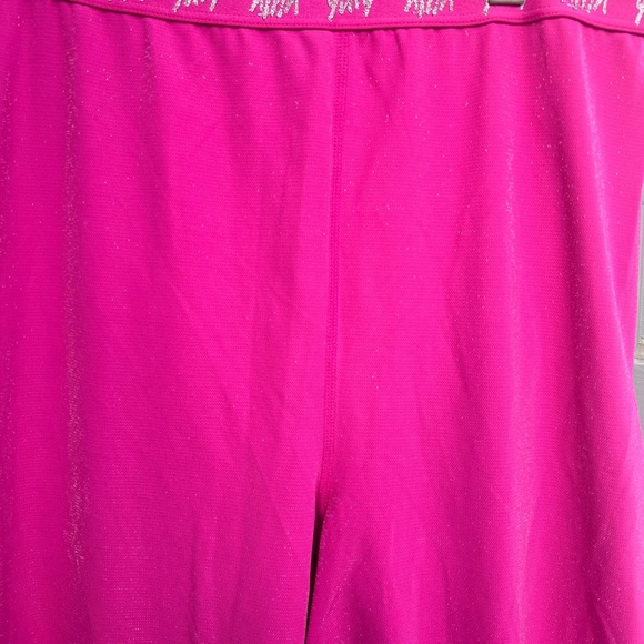 Yitty spotlight shaping‎ Barbie pink shimmer high rise ruched leggings size M - Picture 7 of 10